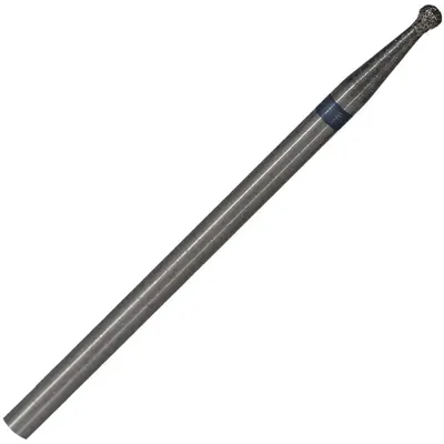 Set 2 x Capat Freza Diamantat Forma Rotunda, 1.8 mm, pentru Curatare Cuticule