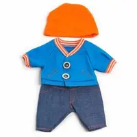 Set imbracaminte Jeans pentru papusi 21 cm
