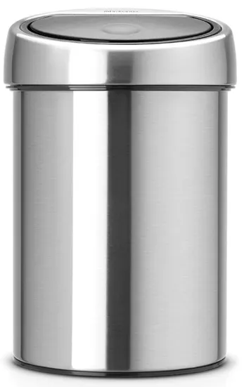 Coș de gunoi Brabantia - Touch Bin, 3 l, Matt Steel