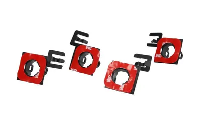 Set suporti senzori parcare Spate 4 buc, plastic potrivit BMW 7 F01, F02, F03, F04 2008-2015 2008-2015