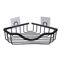 Raft pentru baie negru mat autoadeziv/pentru colț din aluminiu Filaire Aluminium – douceur d'intérieur