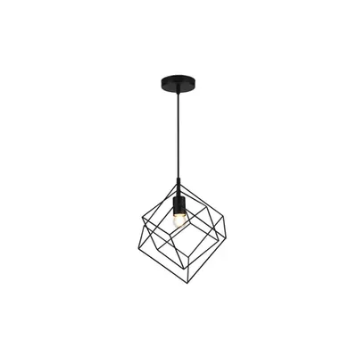 Lampa tavan - Ceiling fixture ROSA, 3437,AC220-240V,50/60Hz,1*E27, IP20,33CMX33CM,single, black