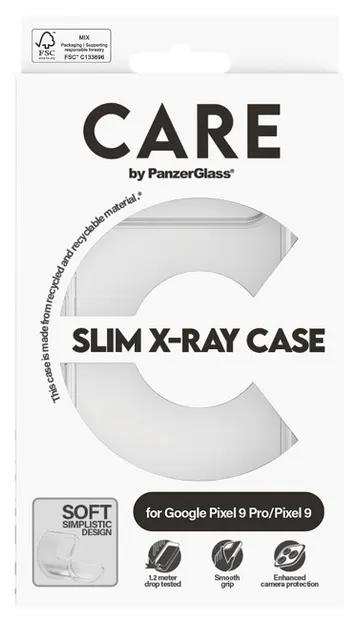 Husa CARE - Fashion X-Ray, Google Pixel 9/9 Pro, transparent
