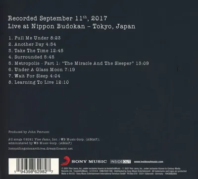 Lost Not Forgotten Archives: Images and Words - Live in Japan, 2017