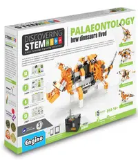 Constructor Engino STEM Paleontology - Învățare despre dinozauri