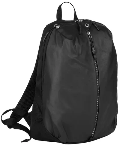 Ghiozdan pentru laptop Bugatti Blanc - 15", DeLight, negru