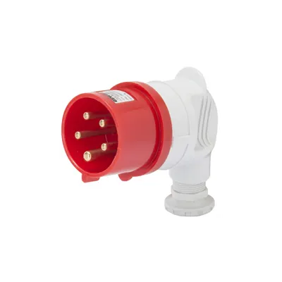 Fisa Industriala Mobila 90° 2p+e 16a Ip44 380-415v 9h