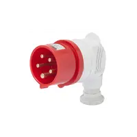 Fisa Industriala Mobila 90° 2p+e 16a Ip44 380-415v 9h