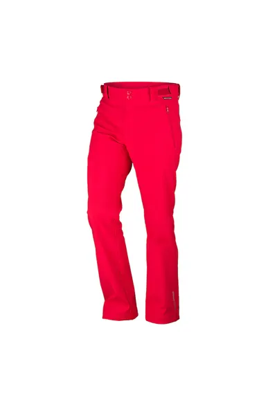 Pantaloni de drumetie din softshell 5K/5K pentru barbati Geron - Rosu inchis