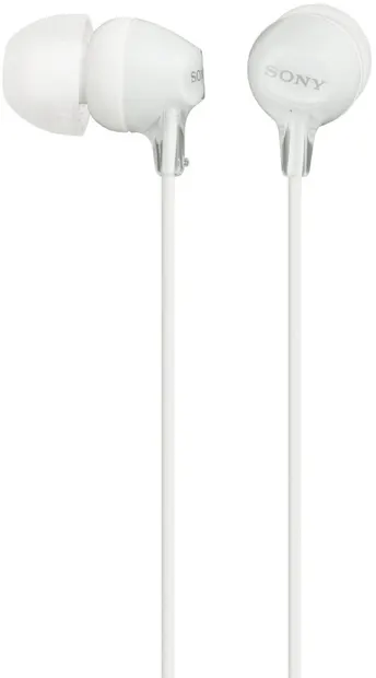 Casti Sony - MDR-EX15LP, albe