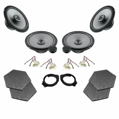 Pachet difuzoare auto Hertz Uno dedicat Opel Mokka (2012-Prezent)