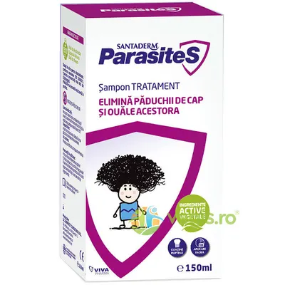 Sampon Tratament Pentru Paduchi 150ml Santaderm