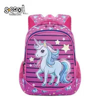 Ghiozdan neechipat unicorn, 34x23x14 cm, S-COOL
