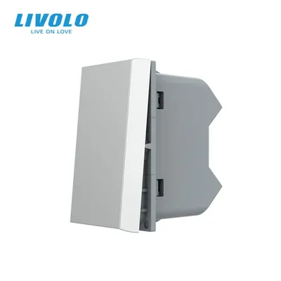 Modul Intrerupator mecanic simplu, cap scara, 1M Gri