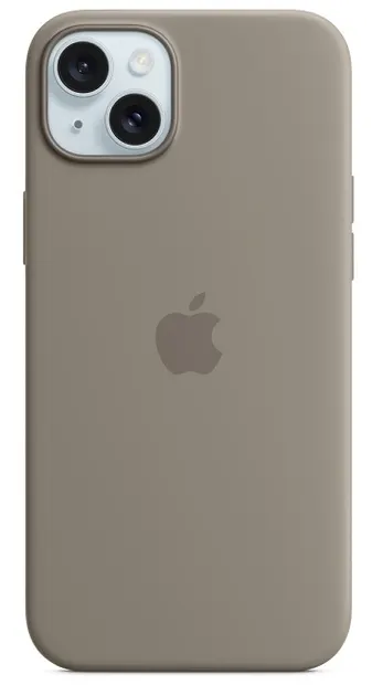 Husă Apple - Silicone MagSafe, iPhone 15 Plus, Clay