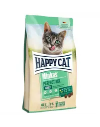 HAPPY CAT Hrana uscata pentru pisici adulte Perfect Mix, peste & pui & miel, 4 kg