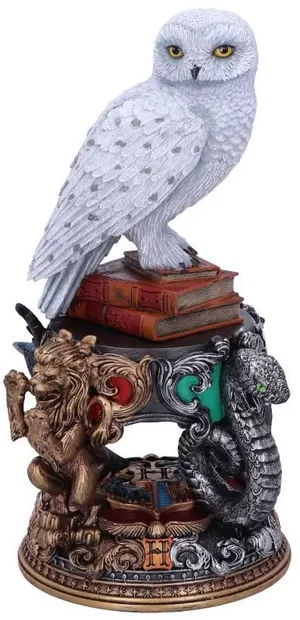 Statuetă Nemesis Now Movies: Harry Potter - Hedwig, 22 cm