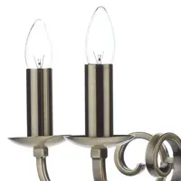 Lampa suspendata Murray 5 Light Dual Mount Pendant Antique Brass