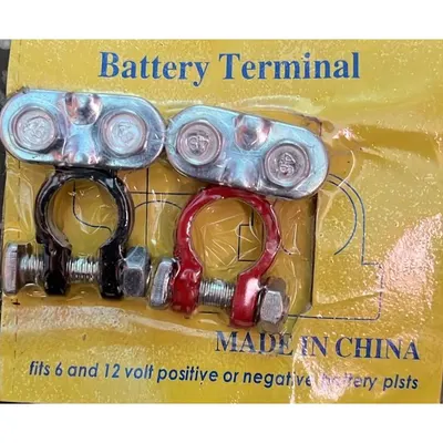 Set 2 borne pentru acumulator auto (+ si -) ZLA0100 conectare la UPS