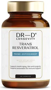 Trans-Resveratrol, 60 capsule, DR-D Longevity
