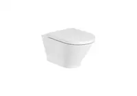 Vas WC Roca The Gap A3460NL000, suspendat, Rimless, fara capac, Alb