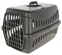 Cusca transport plastic Eco - 58 x 38 x 38 cm - Negru