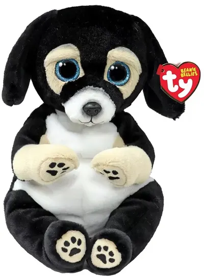 Jucărie de pluș TY Toys Beanie Bellies - Cățeluș Ranger, 24 cm