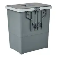 Coș de gunoi de plastic încorporat 18 l Easy - Elletipi