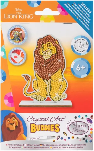 Figurină cu diamant Craft Buddy - Mufasa