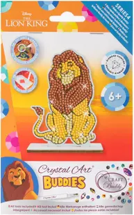 Figurină cu diamant Craft Buddy - Mufasa