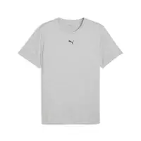 Tricou fitness bărbați drycell, logo pe piept Tad Essentials, galben deschis