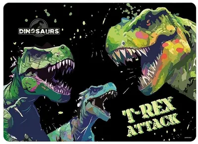Pad pentru birou Derform Dinosaur 20 - Laminat