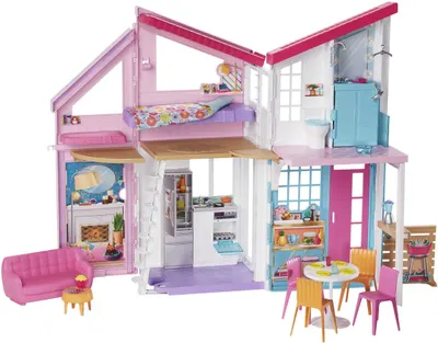 Casă de păpuși Barbie - Cu mobilă și accesorii