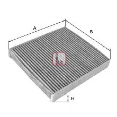 Filtru, aer habitaclu SOFIMA S 4142 CA