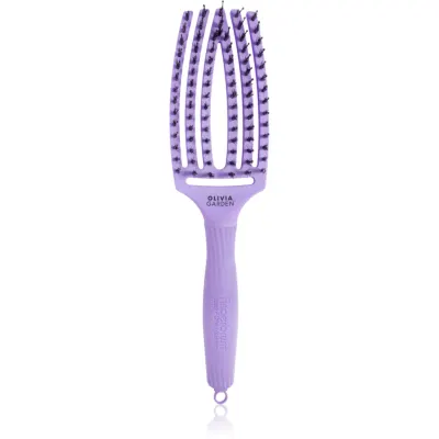 Olivia Garden Fingerbrush Bloom perie de tip paletă Lavender 1 buc