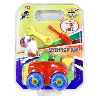 Set de asamblat masinuta, Zapp Toys