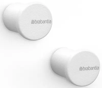 Set de 2 agățători pentru prosop Brabantia - MindSet, Mineral Fresh White