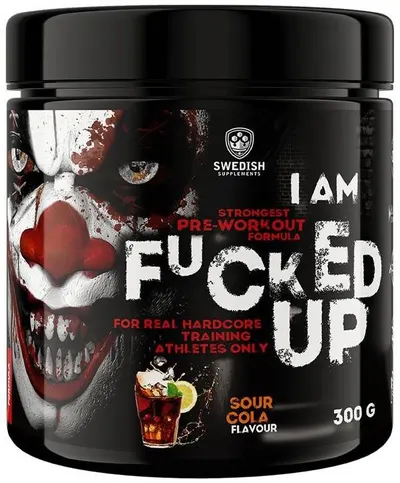 I am F#cked Up Joker Edition, sour cola, 300 g, Swedish Supplements