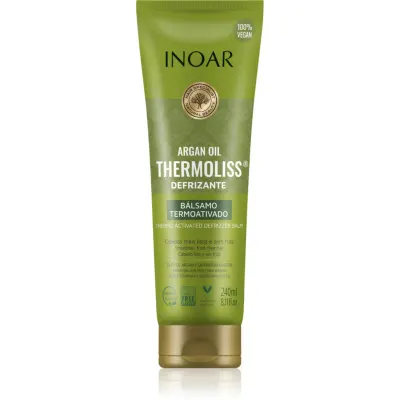 INOAR Argan Oil System Thermoliss balsam indreptare pentru păr cu protecție termică 240 ml