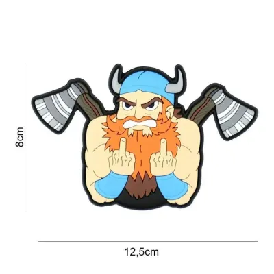 Patch ANGRY VIKING 3D PVC - Default Title