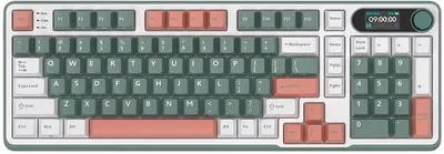 Tastatură mecanică Royal Kludge – RK-S98, fără fir, Chartreuse, RGB, Green