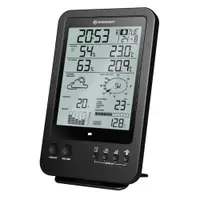 Statie meteo Bresser 7902510, termometru, higrometru, alarma, negru