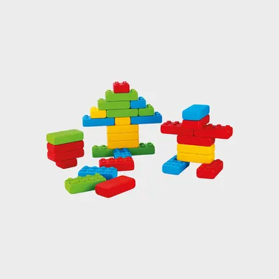 Set de construcție cu 33 de cuburi uriașe