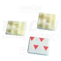 Talpa autoadeziva pt.fasete,2 directii de introducere, natur TALP270-2 26,5×26,5mm, d=4,3mm, PA6.6
