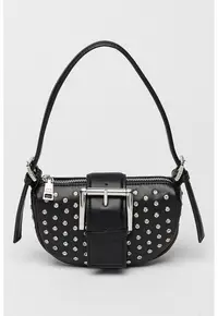 Geanta crossbody de piele ecologica Baxis - Negru