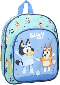 Rucsac de grădiniță Vadobag Bluey - Best Friends Fun, buzunar frontal mare