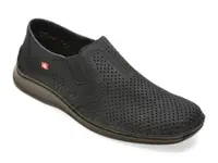 Pantofi RIEKER bleumarin, 5297, din piele naturala