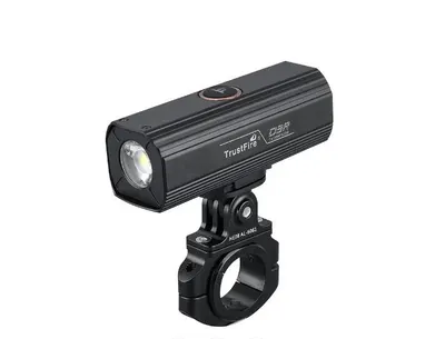 Lanterna Trustfire D3R pentru bicicletă 1350 LM, 3 moduri iluminare, USB C