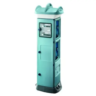 Qmc63c - Unwired - Double-Face Take-Off - Side a 2 Panels Side B 2 Panels - Light Blue