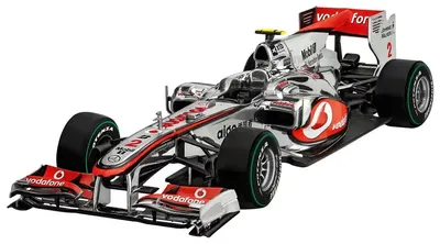 Мodel de asamblat Revell Modern : Mașini - McLaren Mercedes MP4-25 "Lewis Hamilton" (cu accesorii incluse )